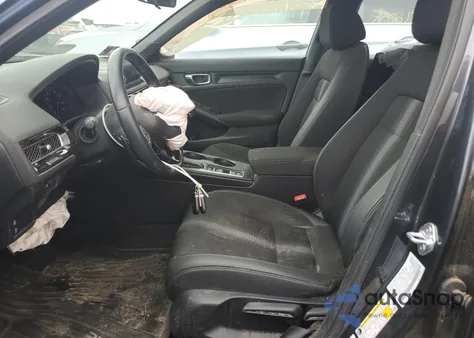 2023 Honda Civic Sport из США, поврежденный, VIN 2HGFE2F55PH553681